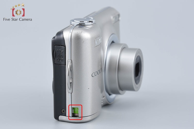 Nikon COOLPIX L23 Silver 10.1 MP Digital Camera