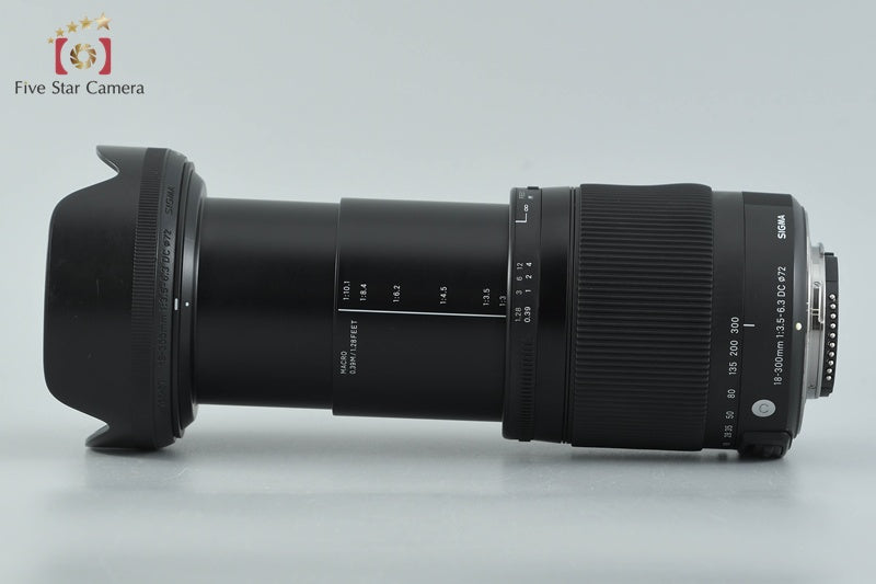 Sigma 18-300mm f/3.5-6.3 DC MACRO OS HSM Contemporary for Nikon