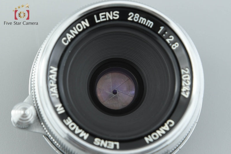 Canon 28mm f/2.8 L39 LTM Leica Thread Mount