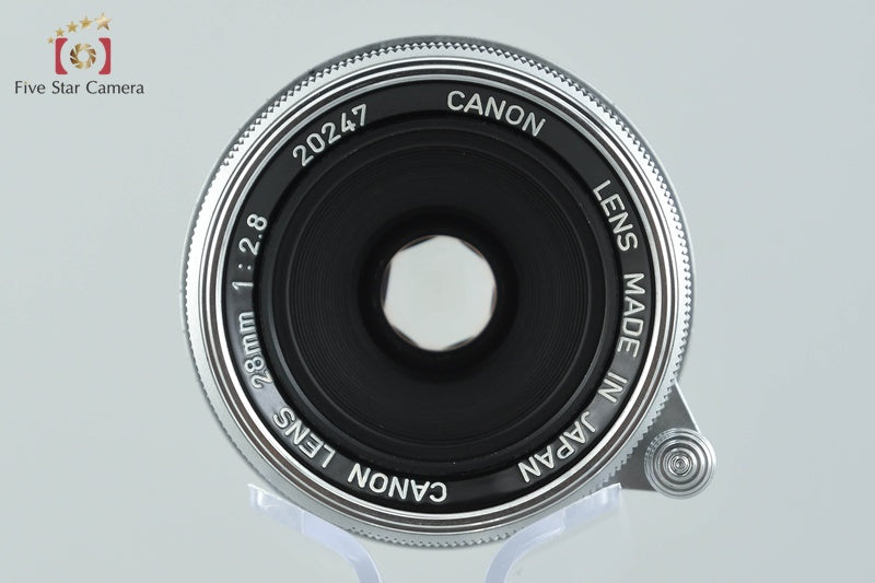 Canon 28mm f/2.8 L39 LTM Leica Thread Mount