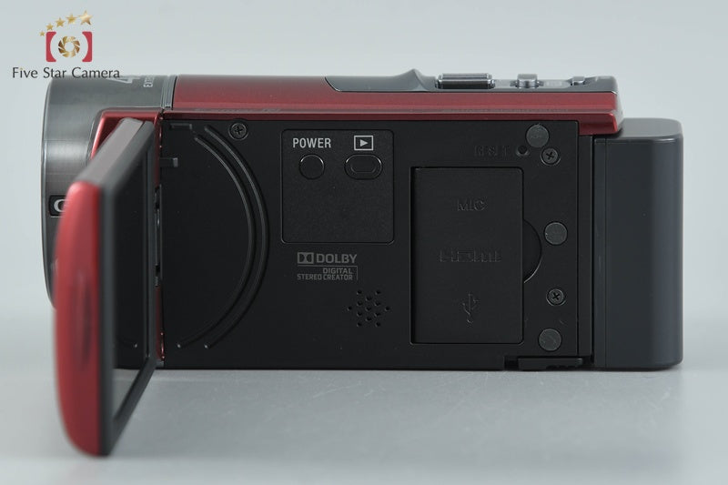 Sony HANDYCAM HDR-CX180 Red Full HD Digital Camcorder [Japanese Language Only]