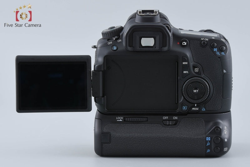 Canon EOS 60D 18.0 MP DSLR Camera + BG-E9 Battery Grip