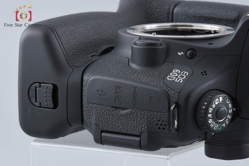 Canon EOS 60D 18.0 MP DSLR Camera + BG-E9 Battery Grip