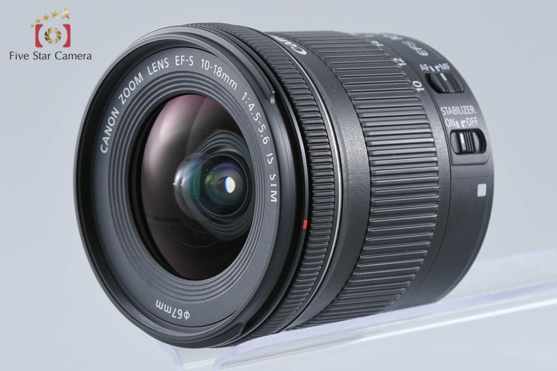 Canon EF-S 10-18mm f/4.5-5.6 IS STM w/ Box