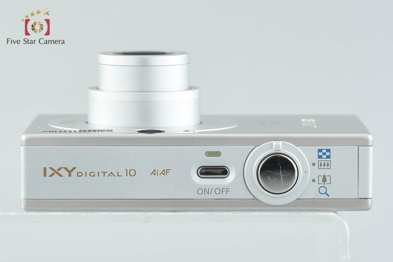 Canon IXY Digital 10 Silver 7.1 MP Digital Camera w/ Box