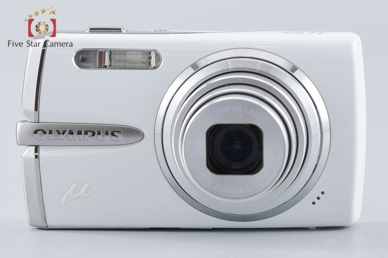 Olympus μ1020 Lily White 10.1 MP Digital Camera