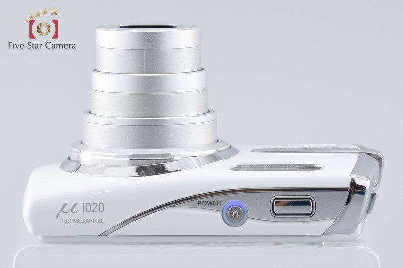 Olympus μ1020 Lily White 10.1 MP Digital Camera