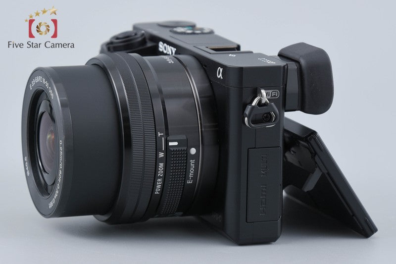 Sony α6000 ILCE-6000 Black 24.3 MP 16-50 Lens [Japanese Language Only]