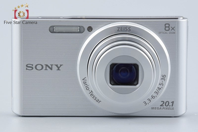 Sony Cyber-Shot DSC-W830 Silver 20.1 MP Digital Camera [Japanese Language Only]