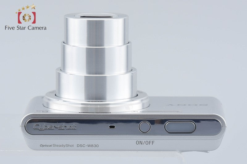 Sony Cyber-Shot DSC-W830 Silver 20.1 MP Digital Camera [Japanese Language Only]