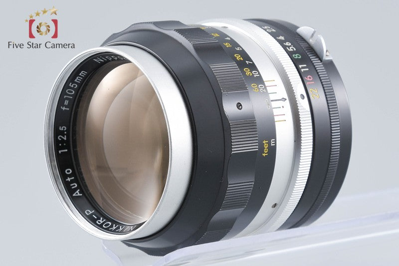 Nikon NIKKOR-P Auto 105mm f/2.5 Non Ai Lens