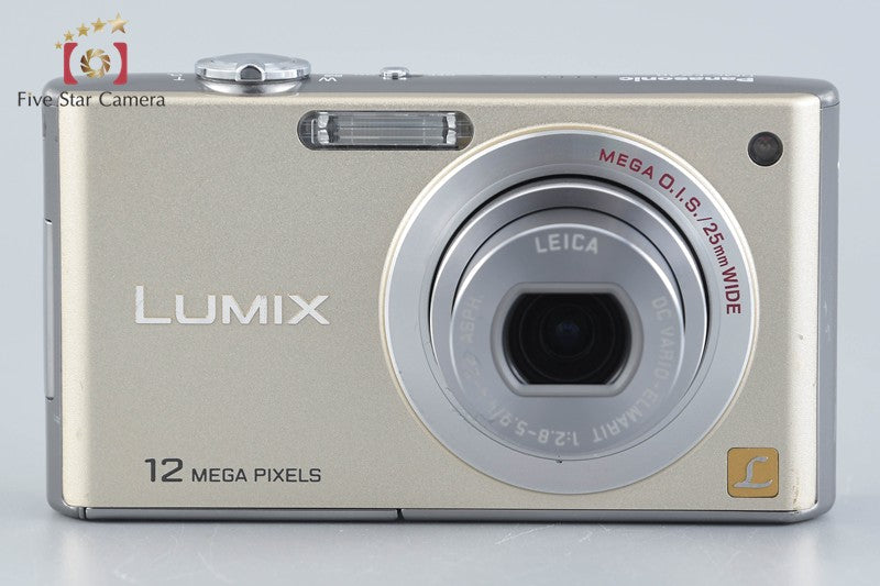 Panasonic LUMIX DMC-FX40 Gold 12.1 MP Digital Camera [Japanese Language Only]