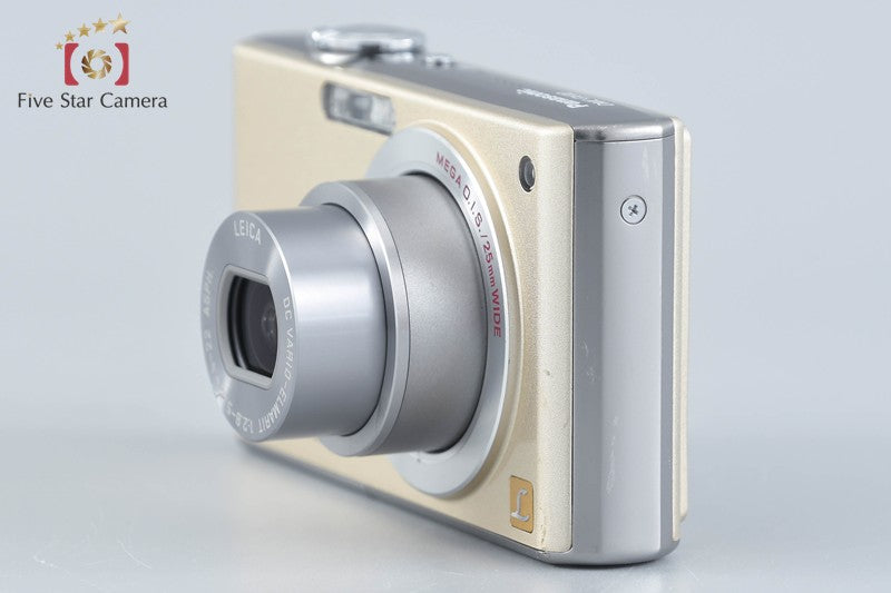 Panasonic LUMIX DMC-FX40 Gold 12.1 MP Digital Camera [Japanese Language Only]