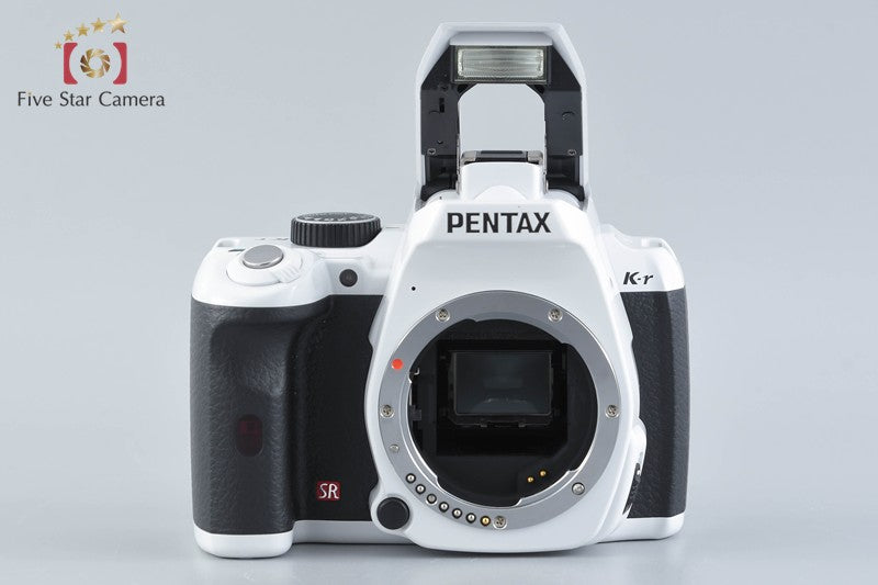 "Shutter count 1,477" PENTAX K-r White 12.4 MP Digital SLR Camera Body