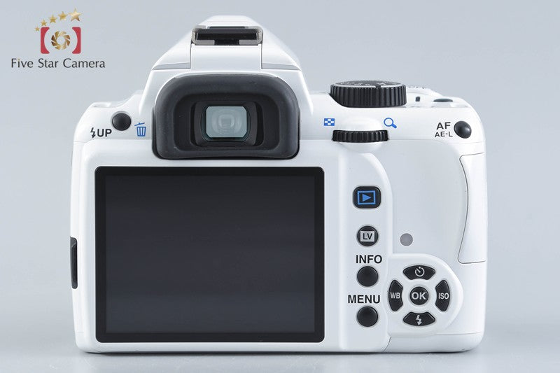 "Shutter count 1,477" PENTAX K-r White 12.4 MP Digital SLR Camera Body