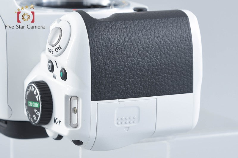 "Shutter count 1,477" PENTAX K-r White 12.4 MP Digital SLR Camera Body