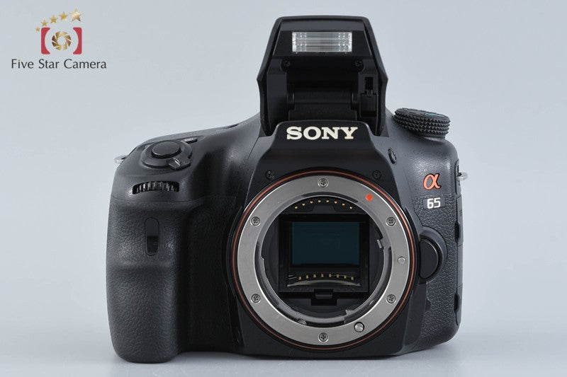 Sony α65 SLT-A65V 24.3 MP Digital SLR Camera Body [Japanese Language Only]
