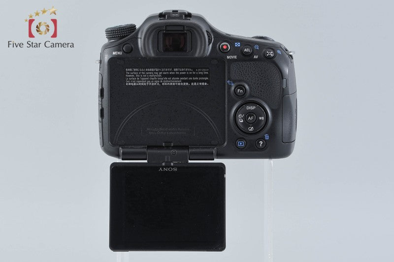 Sony α65 SLT-A65V 24.3 MP Digital SLR Camera Body [Japanese Language Only]