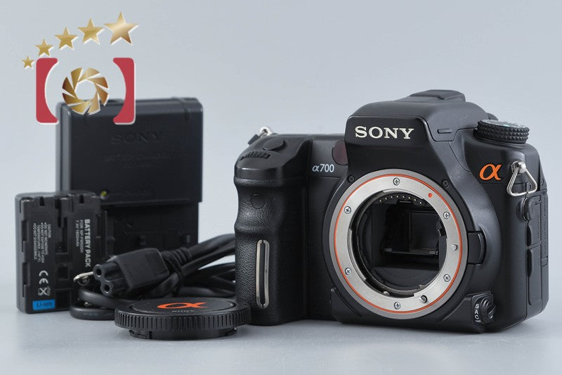 Sony Alpha α700 DSLR-A700 10.2 MP DSLR Camera Body [Japanese Language Only]