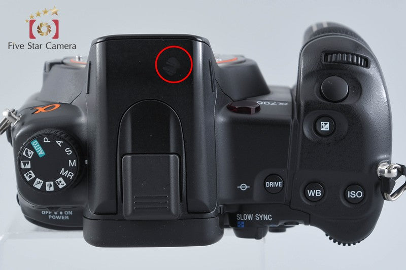 Sony Alpha α700 DSLR-A700 10.2 MP DSLR Camera Body [Japanese Language Only]