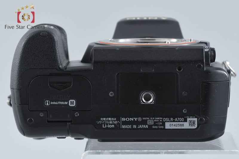 Sony Alpha α700 DSLR-A700 10.2 MP DSLR Camera Body [Japanese Language Only]