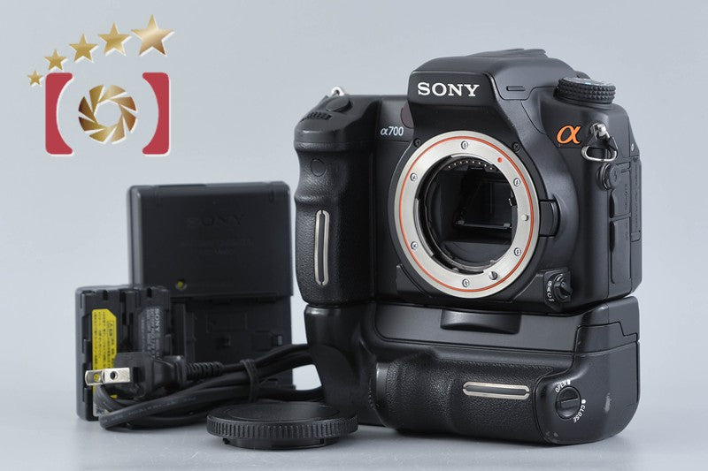 Sony α700 DSLR-A700 10.2 MP + VG-C70AM Battery Grip [Japanese Language Only]