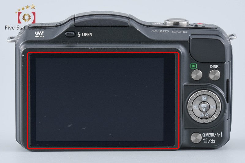 Panasonic LUMIX DMC-GF5 Black 12.1 MP 14-42 Lens [Japanese Language Only]