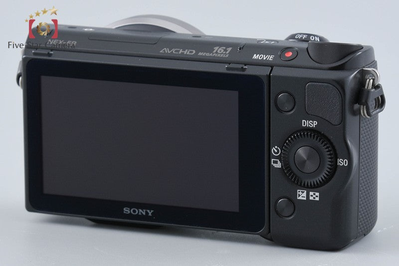 "Count 4,935" Sony α NEX-5R Black 16.1 MP 16-50 Lens [Japanese Language Only]