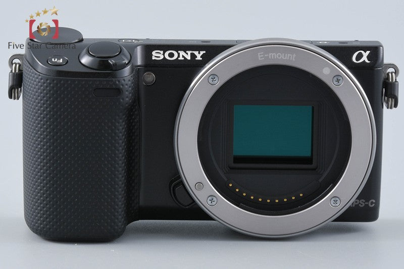 "Count 4,935" Sony α NEX-5R Black 16.1 MP 16-50 Lens [Japanese Language Only]