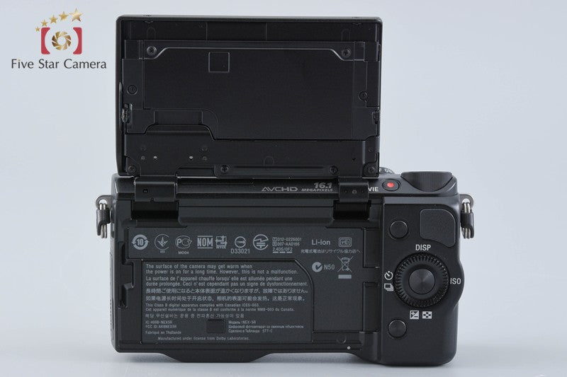 "Count 4,935" Sony α NEX-5R Black 16.1 MP 16-50 Lens [Japanese Language Only]