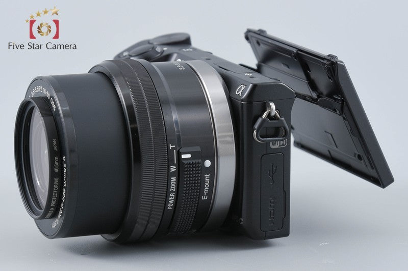 "Count 4,935" Sony α NEX-5R Black 16.1 MP 16-50 Lens [Japanese Language Only]