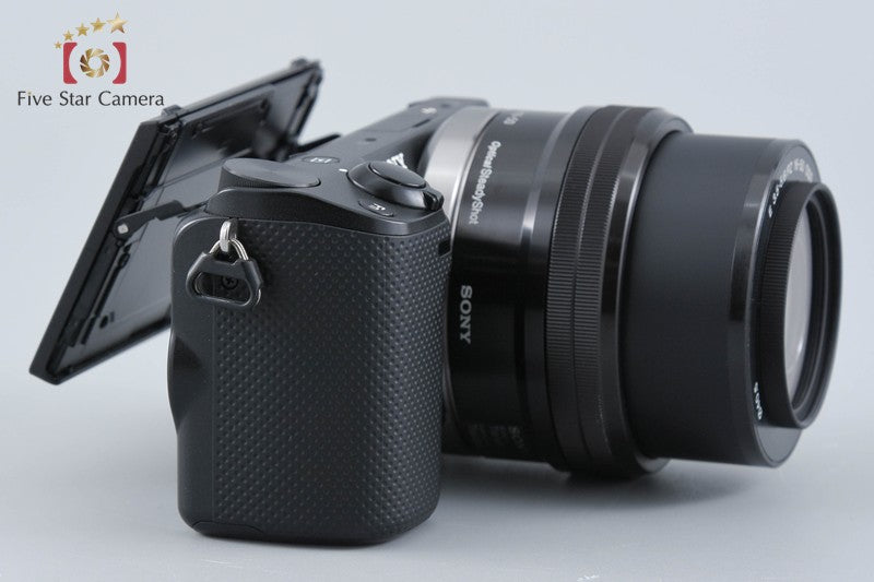 "Count 4,935" Sony α NEX-5R Black 16.1 MP 16-50 Lens [Japanese Language Only]