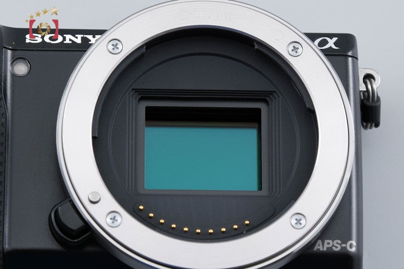 "Count 4,935" Sony α NEX-5R Black 16.1 MP 16-50 Lens [Japanese Language Only]