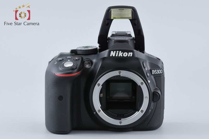 "Shutter count 1,528" Nikon D5300 Black 24.2 MP DSLR Camera Body