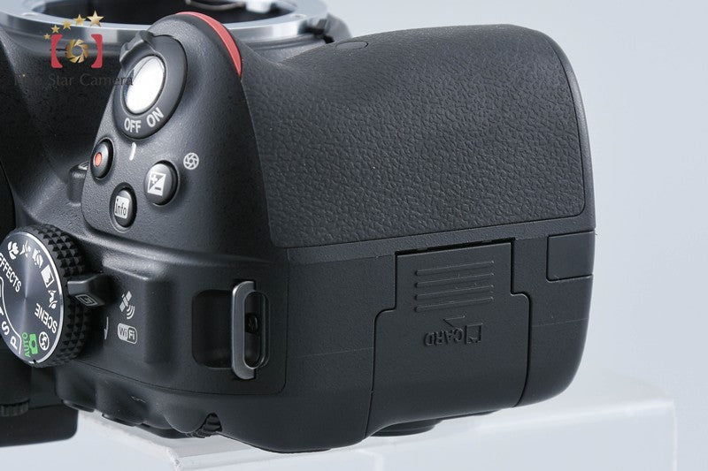 "Shutter count 1,528" Nikon D5300 Black 24.2 MP DSLR Camera Body