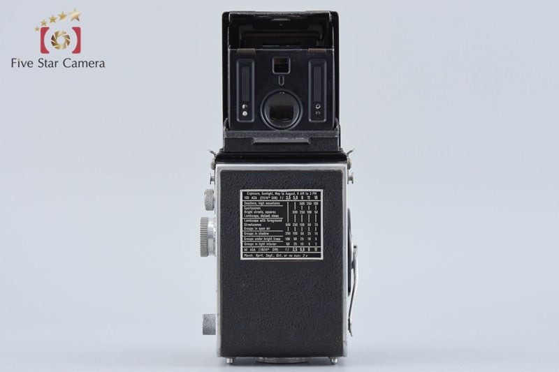 Rollei Rolleiflex 3.5A Type II Tessar 75mm f/3.5 Medium Format TLR Film Camera