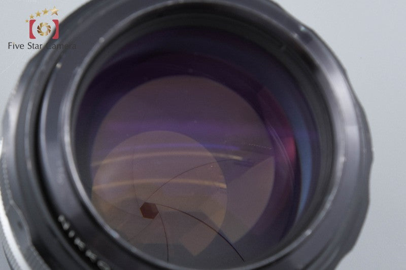 Nikon NIKKOR-H Auto 85mm f/1.8 Non Ai Lens