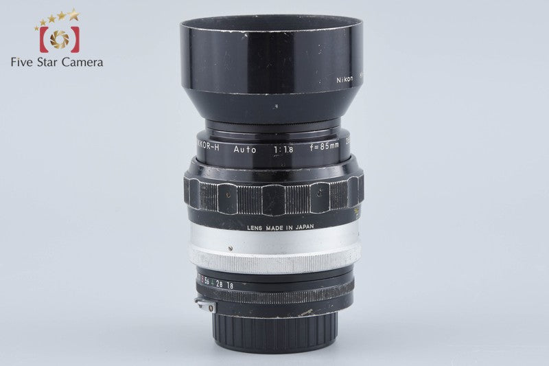 Nikon NIKKOR-H Auto 85mm f/1.8 Non Ai Lens
