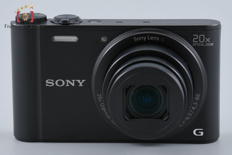 SONY Cyber-shot DSC-WX300 Black 18.2 MP Digital Camera [Multiple Languages]