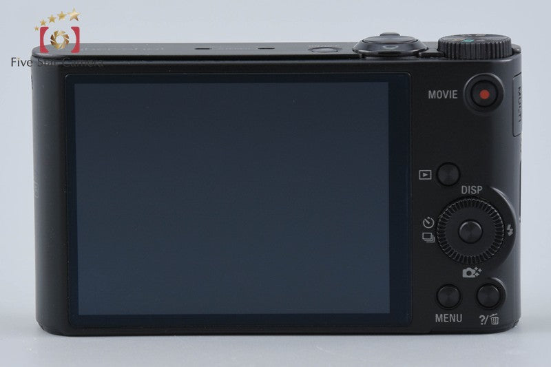 SONY Cyber-shot DSC-WX300 Black 18.2 MP Digital Camera [Multiple Languages]
