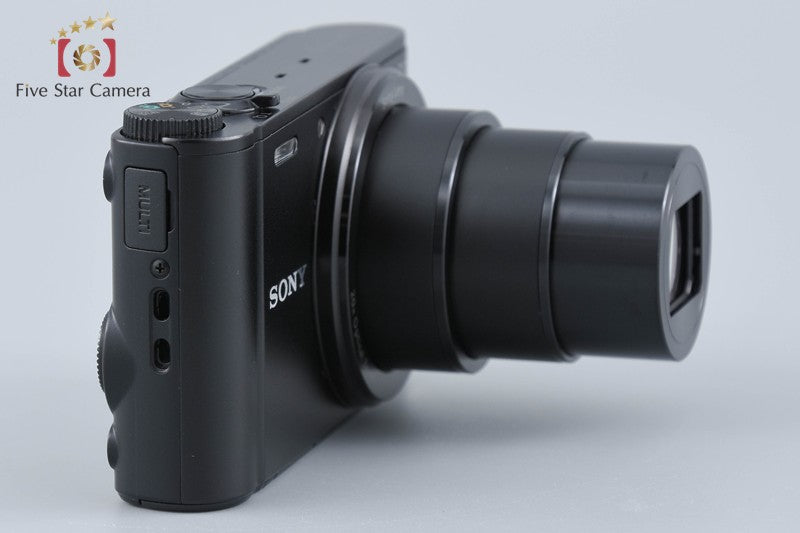 SONY Cyber-shot DSC-WX300 Black 18.2 MP Digital Camera [Multiple Languages]