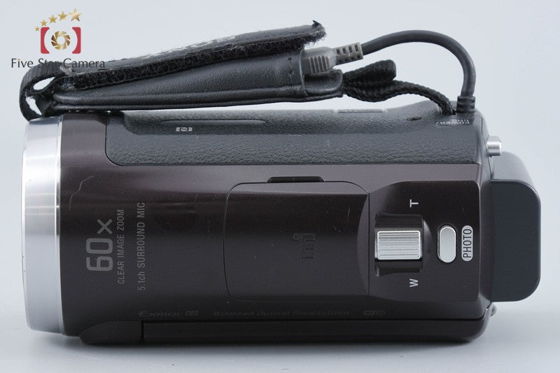 SONY HANDYCAM HDR-CX675 Brown Digital HD Video Camera [Multiple Languages]