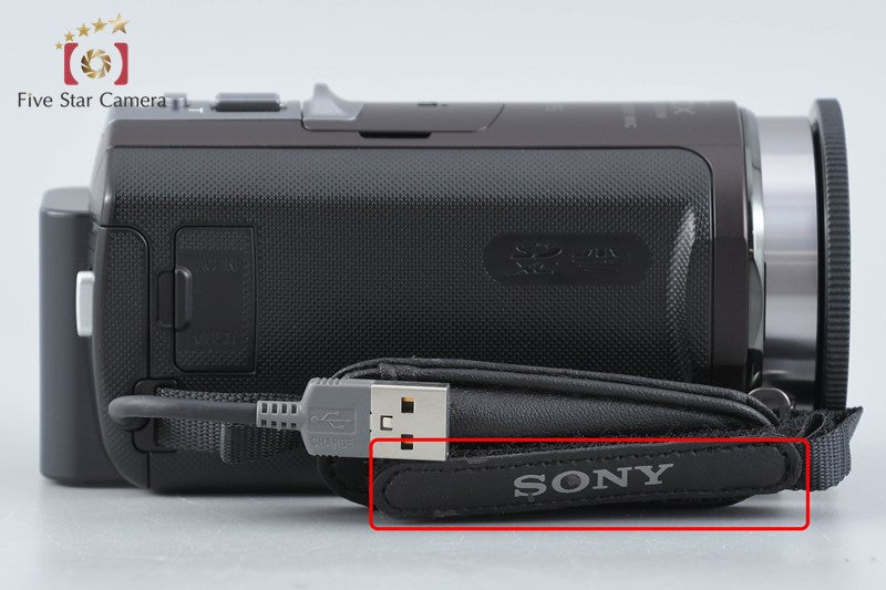 SONY HANDYCAM HDR-CX430V Brown Digital Video Camera [Japanese Language Only]