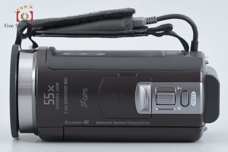 SONY HANDYCAM HDR-CX430V Brown Digital Video Camera [Japanese Language Only]