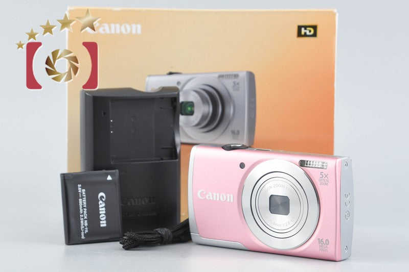Canon PowerShot A2600 Pink 16.0 MP Digital Camera w/ Box