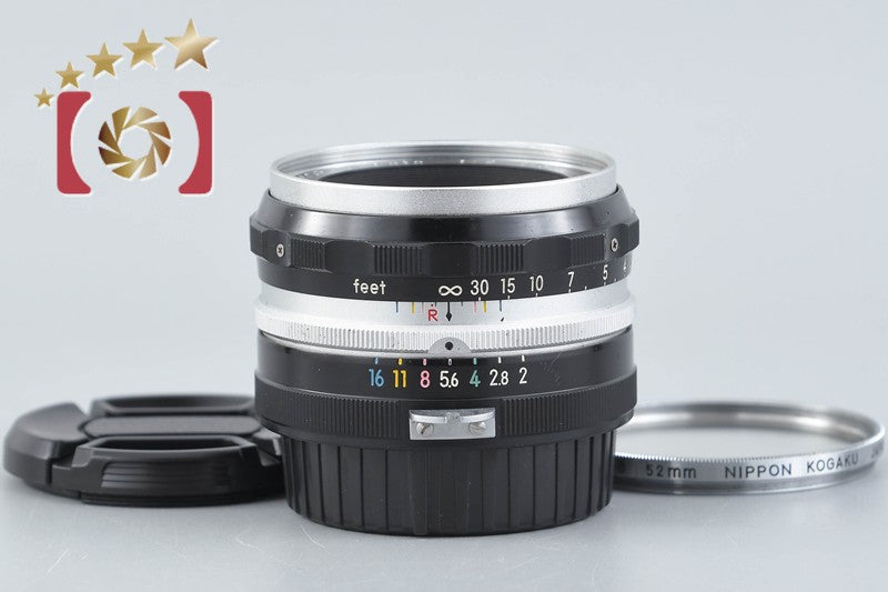 Nikon NIKKOR-S Auto 50mm f/2 Non Ai Lens