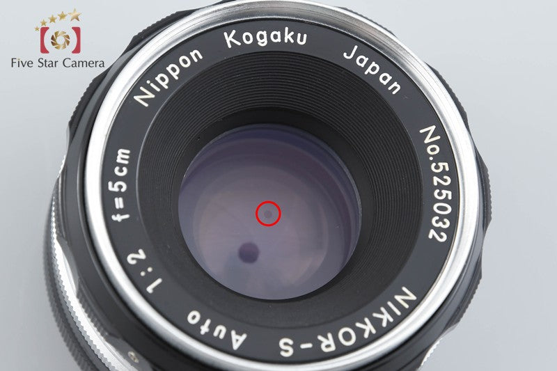 Nikon NIKKOR-S Auto 50mm f/2 Non Ai Lens