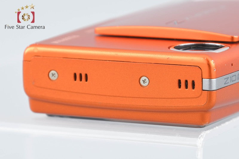Fujifilm FinePix Z10fd Orange 7.2 MP Digital Camera Overseas Exclusive Model