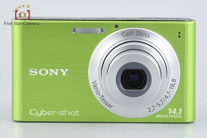 Sony Cyber-Shot DSC-W320 Green 14.1 MP Digital Camera [Japanese Language Only]