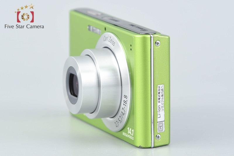 Sony Cyber-Shot DSC-W320 Green 14.1 MP Digital Camera [Japanese Language Only]